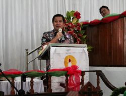 Kandouw Ingatkan 9 Buah Roh di HUT GMIM Maranatha Sarongsong 1 Airmadidi