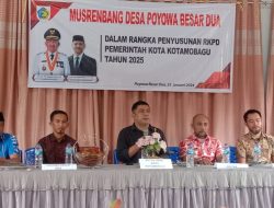 Hadiri Musrenbang, Ketua DPRD Meiddy Makalalag Siap Kawal Aspirasi Masyarakat Poyowa Besar