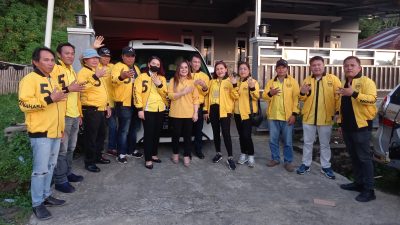 Hadiri Rakerda Golkar Minahasa, SAS Tuai Dukungan Warga Toar Lumimuut