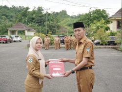 Pesan Bupati Bolsel Iskandar Kamaru Usai Serahkan SK ke 94 CPNS