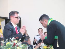 Rektor Unsrat Lantik dan Ambil Sumpah/Janji Dokter dan Dokter Spesialis