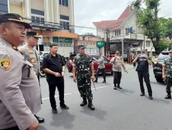 Hari H Pencoblosan, Bawaslu, Kapolda Sulut dan Pangdam Gelar Patroli