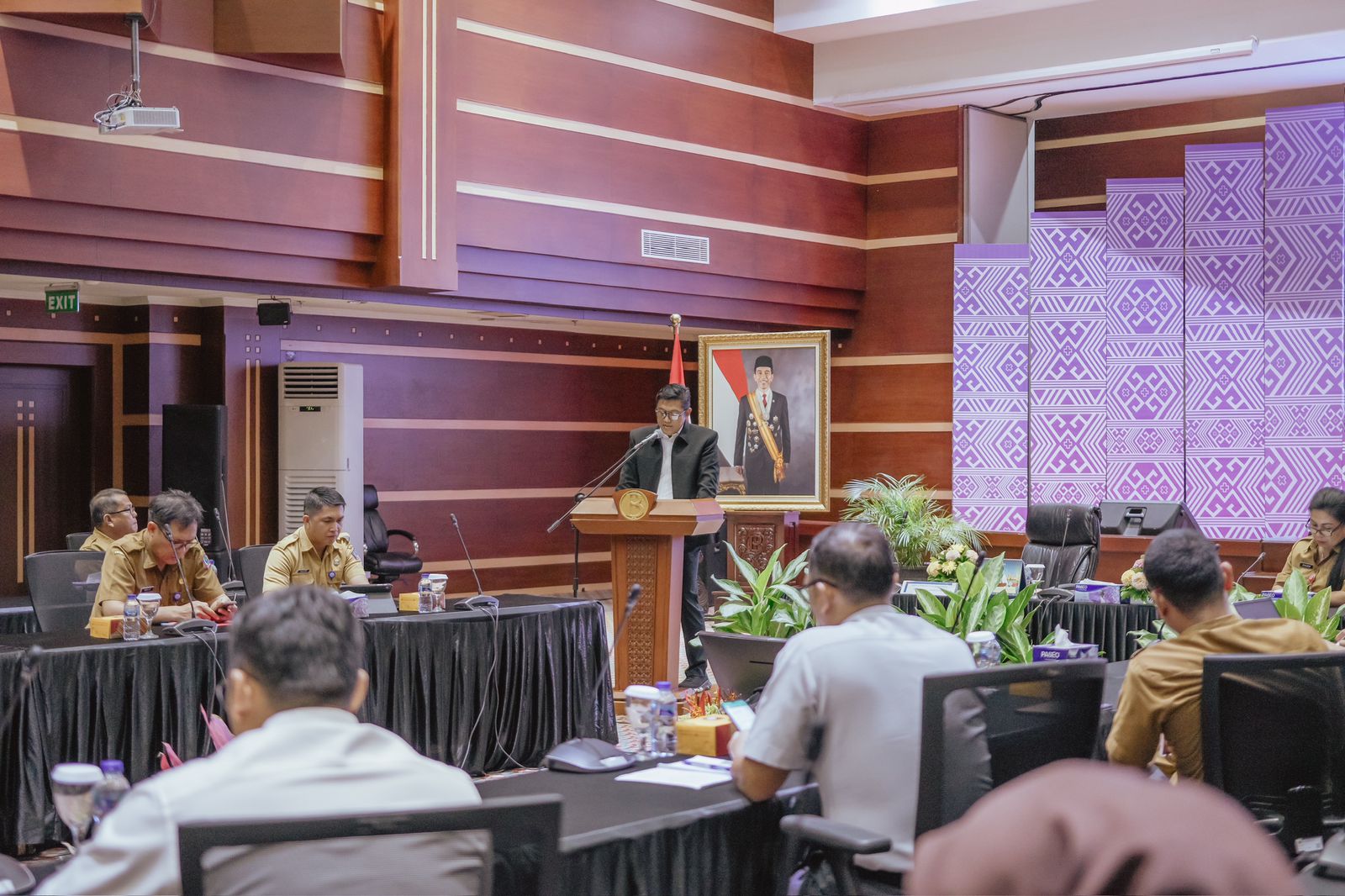 DIBUKA: Kegiatan DTM RIRU yang berlangsung di BI Provinsi Sulut.