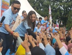 Simon Mantiri: Ribuan Pendukung Prabowo Gibran Senam Gemoy di Kotamobagu dan Bolmong