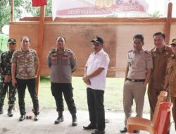 Walikota bersama Forkopimda Bitung Meninjau Kesiapan TPS
