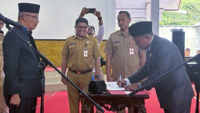 Dilantik Wali Kota, Firmansyah Mokodompit Sekretaris DPRD Kotamobagu Definitif