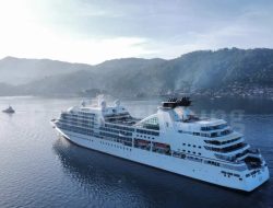 Kapal Pesiar MV Seabourn Sojourn Tiba, Welcome To Bitung City