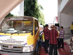 Bantuan Mobil Tangki Tunjang Pelayanan Air Bersih di Kota Bitung