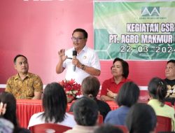 Wali Kota Mantiri Apresiasi Pemberian Bantuan PT Agro Makmur Raya kepada Masyarakat Sekitar