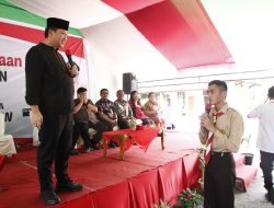 Wagub Kandouw Ingatkan Wawasan Kebangsaan Dihadapan Siswa SMA se Kotamobagu