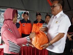 Bantu Warga Korban Banjir, Mantiri Ajak Mencari Solusi Terbaik