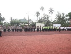 200 Personel Polres Tomohon Turun Amankan Jumat Agung dan Paskah