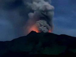 Pemprov Sulut Tetapkan Status Tanggap Darurat Gunung Api Ruang di Sitaro