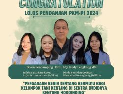 Mahasiswa Faperta Kembali Harumkan Unsrat, Raih Prestasi Mentereng Tingkat Nasional