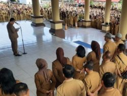 Bupati Limi Mokodompit Pimpin Apel Perdana Pasca Libur dan Cuti Bersama Idul Fitri 1445 Hijriah