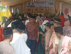 Bupati Bolmong Limi Mokodompit Hadiri Halal Bi Halal di Desa Tudu Aog