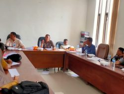 Pansus LKPJ DPRD Bolsel Gelar Rapat Bersama OPD