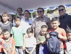 KKP Peduli, Anak-anak Terdampak Erupsi Gunung Ruang Diajak Keliling Pulau Lembeh