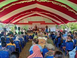 Bupati Limi Mokodompit Hadiri Perayaan Halal Bi Halal di Kecamatan Lolak