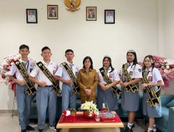 Siswa SMAN 1 Guru Lombok Kalawat Raih Gelar Putra-Putri Pendidikan Manado-Minut