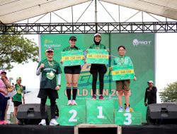 Diikuti Ratusan Peserta, Pegadaian Gold Run 2024 Kanwil V Manado Sukses