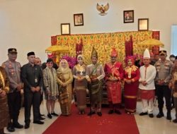 Pemkab Bolmong Sambut Penjabat Bupati Secara Adat