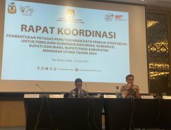 KPU Minut Kencangkan Hajatan Pilkada, Gelar Rakor Pembentukan Pantarlih