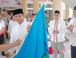 Bupati Jusnan Lepas 29 Peserta Ikut Lomba MTQ Tingkat Provinsi