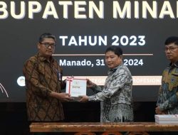 LKPD Minahasa TA 2023 Diberi Opini WTP dari BPK RI