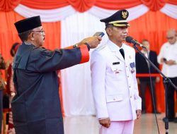 Gubernur Sulut Lantik Jusnan Mokoginta Sebagai Penjabat Bupati Bolmong