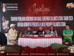 Camping Pilkada Bersama Komunitas Pecinta Alam, KPU Sulut Usung Pilkada Ramah Lingkungan
