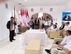 Resmikan Sekretariat DPD Gerindra Sulut, Yulius Selvanus Ajak Relawan dan Partai Bersatu