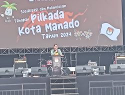 KPU Manado Mulai Launching Tahapan Pilkada