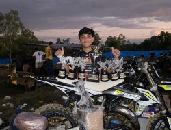 Pemanasan Jelang PON, Crosser Sulut Berjaya di Kejurnas Grasstrack Sulawesi Selatan