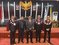 Prof Berty Sompie Lantik Tiga Jabatan Wakil Rektor Unsrat