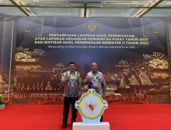 Ketua DPRD Meiddy Makalalag Hadiri Penyampaian Hasil Pemeriksaan BPK dan Seminar Nasional