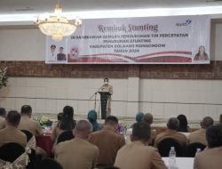 Dibuka Bupati Jusnan Mokoginta, Pemkab Bolmong Gelar Rembuk Stunting Tingkat Kabupaten 2024