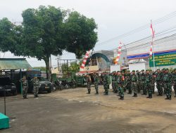 Dandim Manado Pimpin Apel Gelar Pasukan Pengamanan Pilkada Kabupaten Minahasa