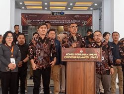 KPU Sulut Resmi Buka Pendaftaran Calon