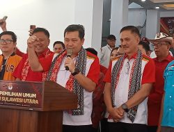 SK-ADT Daftar di KPU Sulut, Jadi Pasangan Terakhir yang Mendaftar