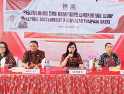 Sekda Lynda-Ketua TP PKK Minahasa Kampanyekan Pelestarian Lingkungan Hidup
