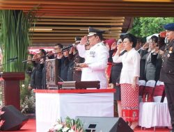 Bupati Kumendong Irup HUT ke-79 RI di Minahasa, Ini Sambutannya