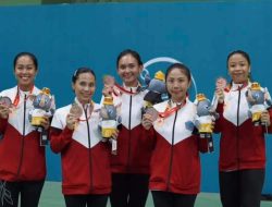 Soft Tennis Sulut Sabet Medali Perak dan Perunggu PON XXI/2024
