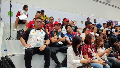 Kandouw dan Kawatu Pantau Atlet Sulut di Berbagai Venue PON