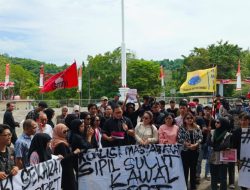 Anggota DPRD Sulut Terima Aspirasi Mahasiswa