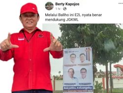 Kader PDIP Ikut Promosikan Baliho E2L di Minut