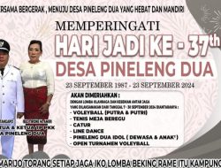 Ramaikan HUT ke-37 Desa Pineleng Dua, Ini Kegiatan Yang Digelar