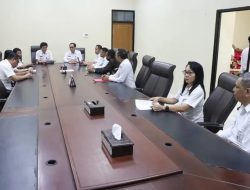 Setwan DPRD Sulut Terima Kunjungan Tim Kemenkumham RI