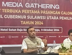 KPU Sulut Matangkan Persiapan Debat Paslon