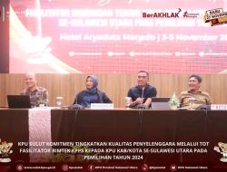 KPU Sulut Gelar TOT Fasilitator Bimtek KPPS se-Sulawesi Utara